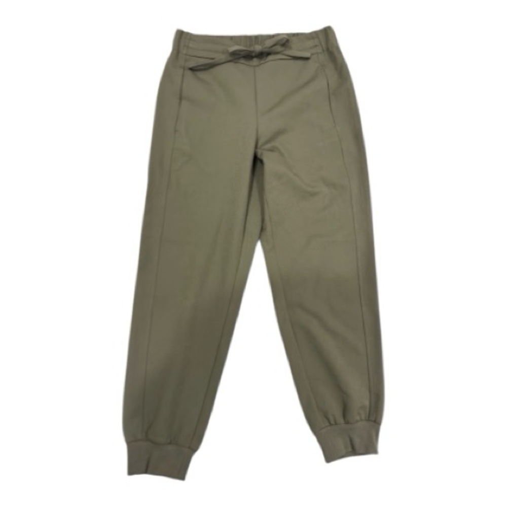 Prologue Womens Olive Green High Rise Drawstring Jogger Pants Size S
